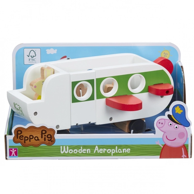 Peppa Pig Wooden Airplane