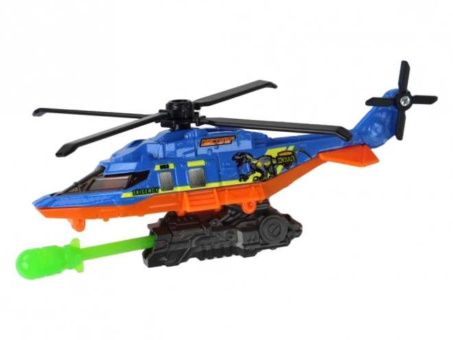 Dinosaur Adventure Vehicle Set with Helicopter