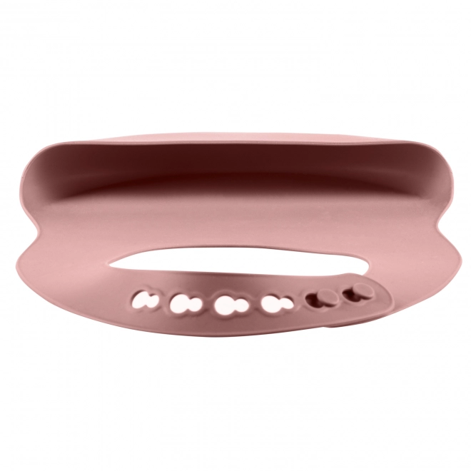 Silicone Bib Old Pink