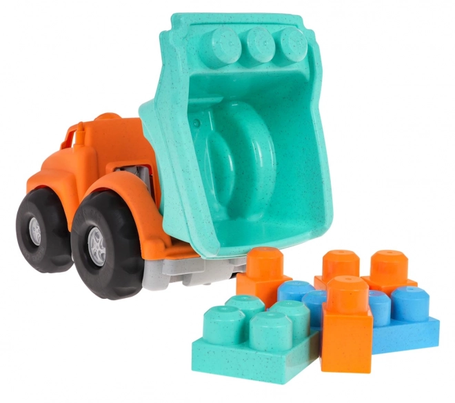 Eco-friendly Dump Truck with Blocks