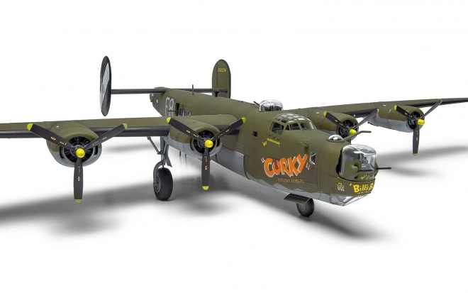 Plastic Model B-24 H Liberator 1:72 Scale