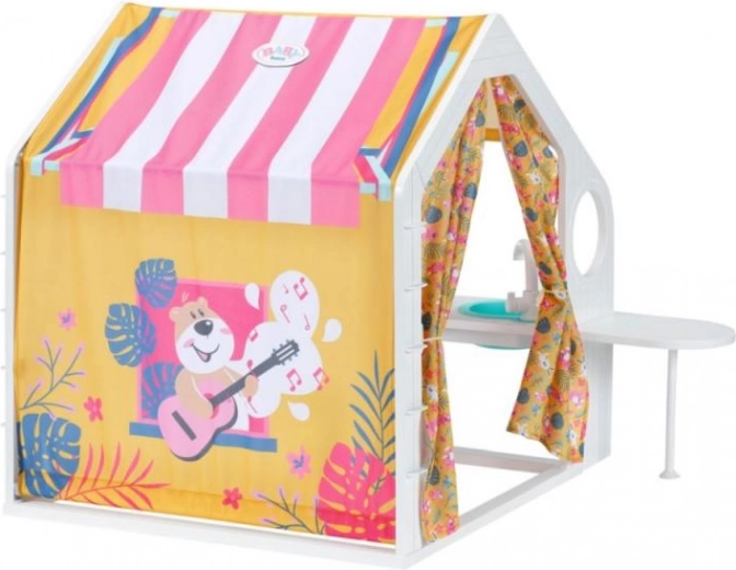 Realistische glamping-elementen