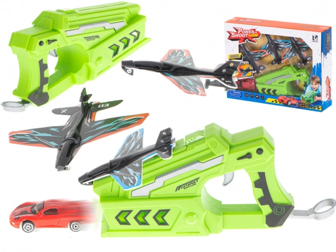 Car and Plane Launcher Set