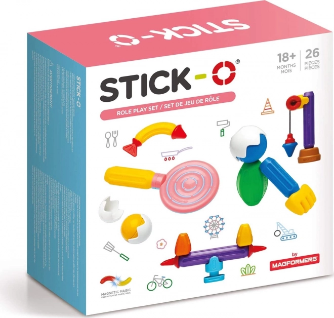 Stick-O Creative Building Set 26 Pieces