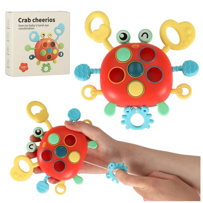 Sensory Montessori Crab Teether