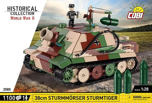 Building Blocks Sturmtiger Tank Model