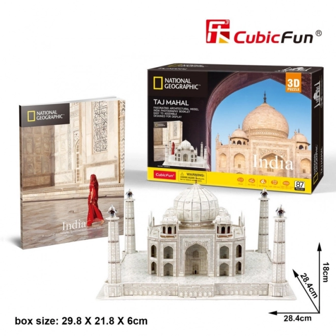 3D Puzzle of Taj Mahal by National Geographic