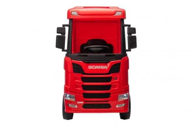 Battery Operated Scania Truck Red 4x4