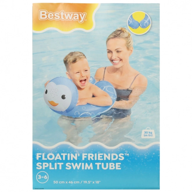 Inflatable Swimming Ring Penguin Design