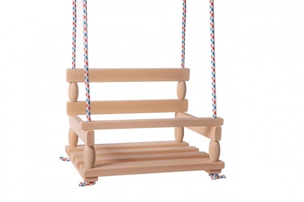 Natural Wooden Swing