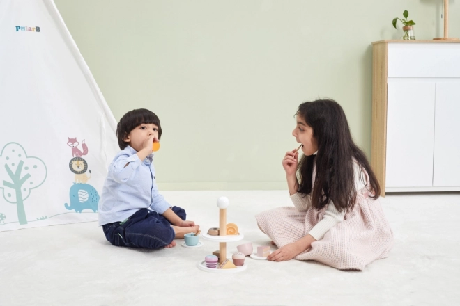 Wooden Tea Set for Kids