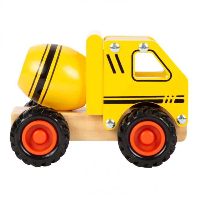 Wooden Cement Mixer Toy