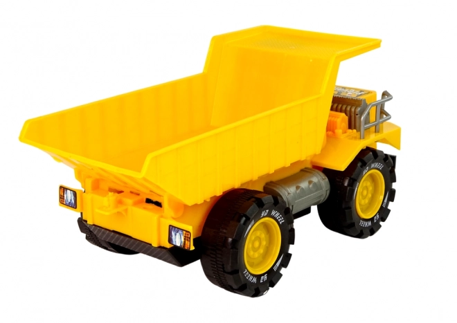 Large Dump Truck Toy Yellow