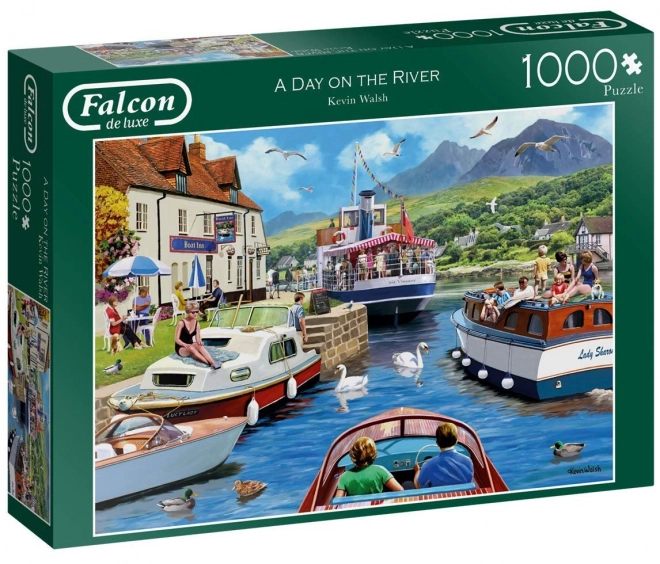 Falcon Puzzle - At the River 1000 Pieces