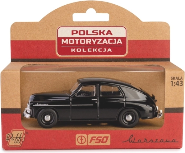 metalmodel Warszawa M20 1:43 – sort