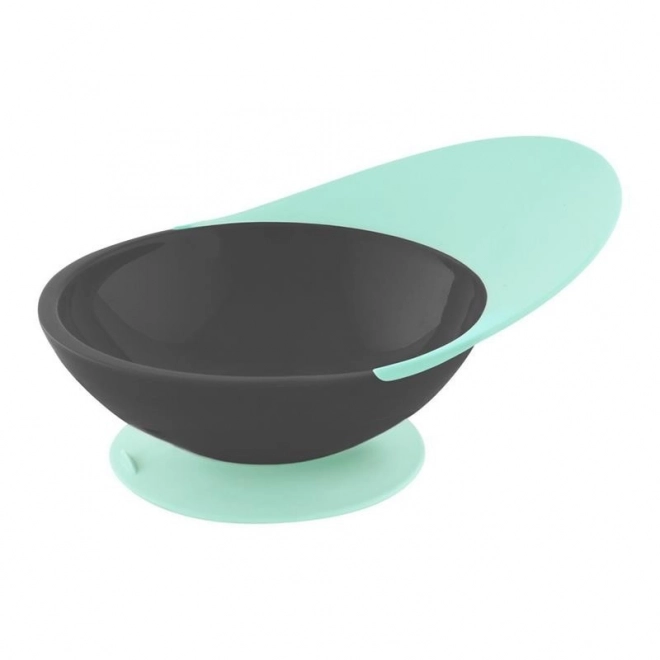 Mint Gray Baby Suction Bowl