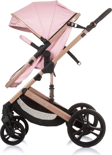 Chipolino stroller Amore 2-in-1 Jungle – Flamingo