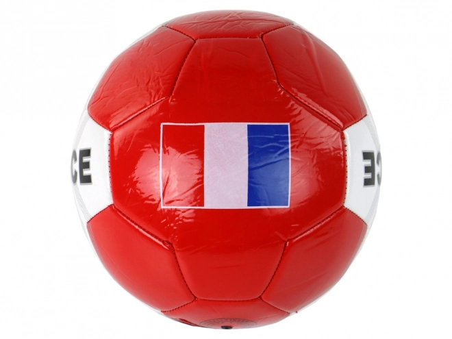 Soccer Ball with France Flag Design