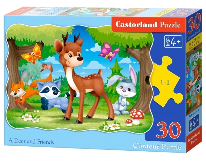 Puzzle A Deer and Friends 30 Pieces