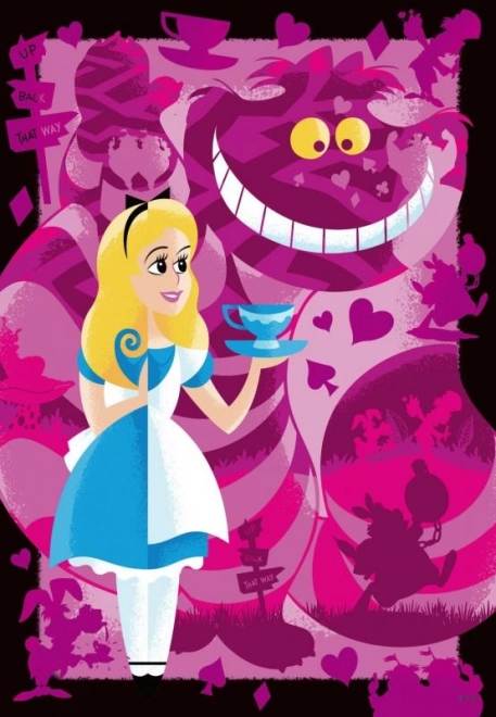 Disney Anniversary Alice in Wonderland 300 Piece Puzzle