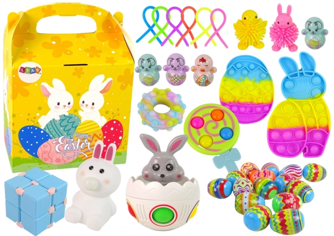 Easter Fidget Toy Set with Decorative Eggs