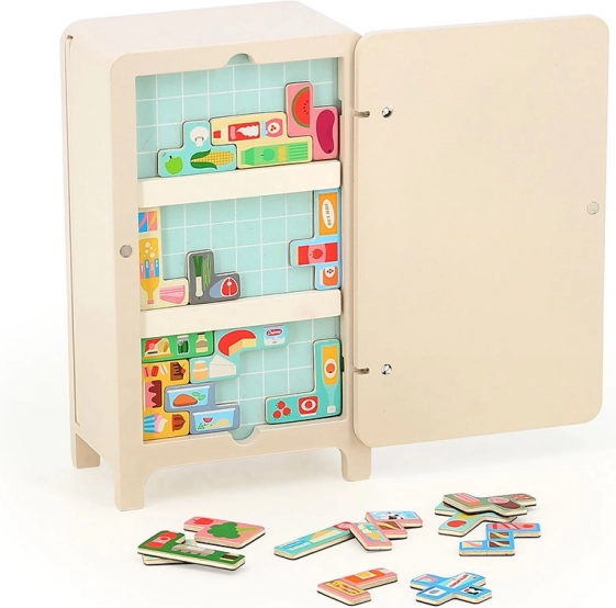 Vilac Wooden Magnetic Game Store it Right with Design by Ingela P. Arrhenius