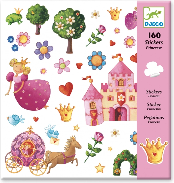 Klistermærker Prinsesse DJECO