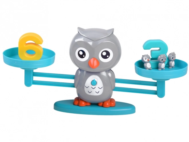 Educational Game Owl Balance Scale