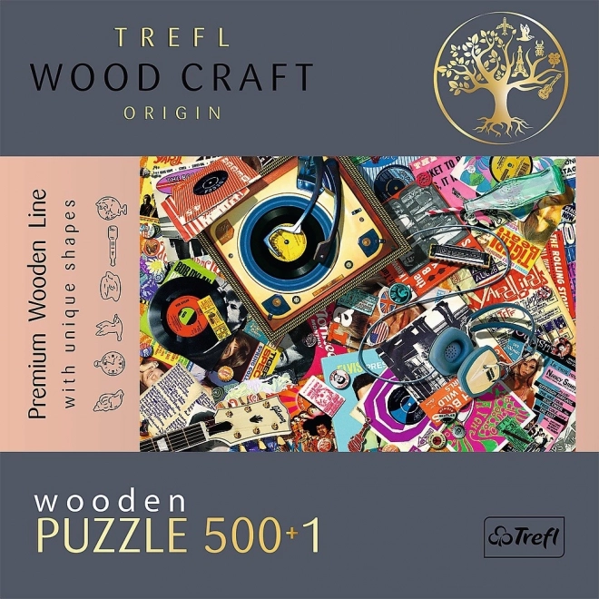 Wood Craft Origin Puzzle In the World of Music 501 Pieces