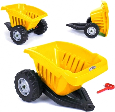Woopie børnetrailer Active Trailer gul 35 kg