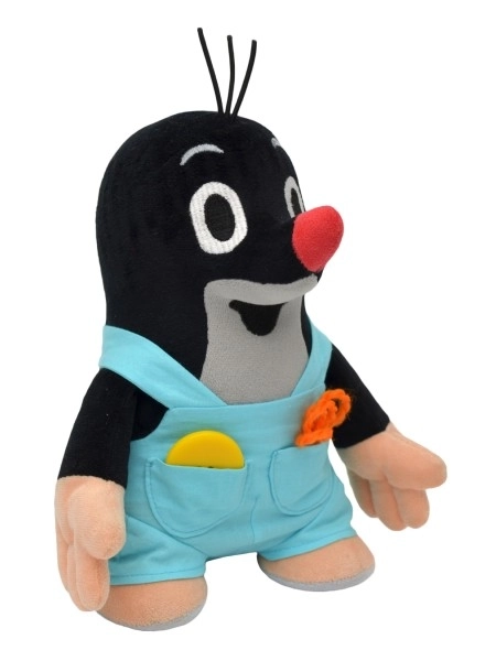 Plush Mole in Removable Pants Standing 20cm