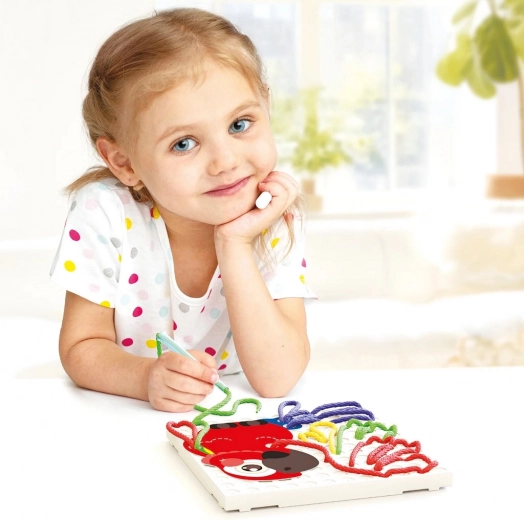 Könnyű fűzés tű nélkül