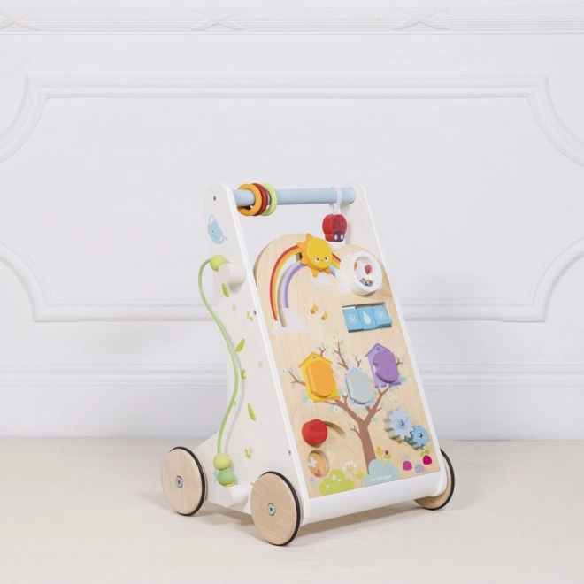 Le Toy Van Wooden Walker with Woodland Activities