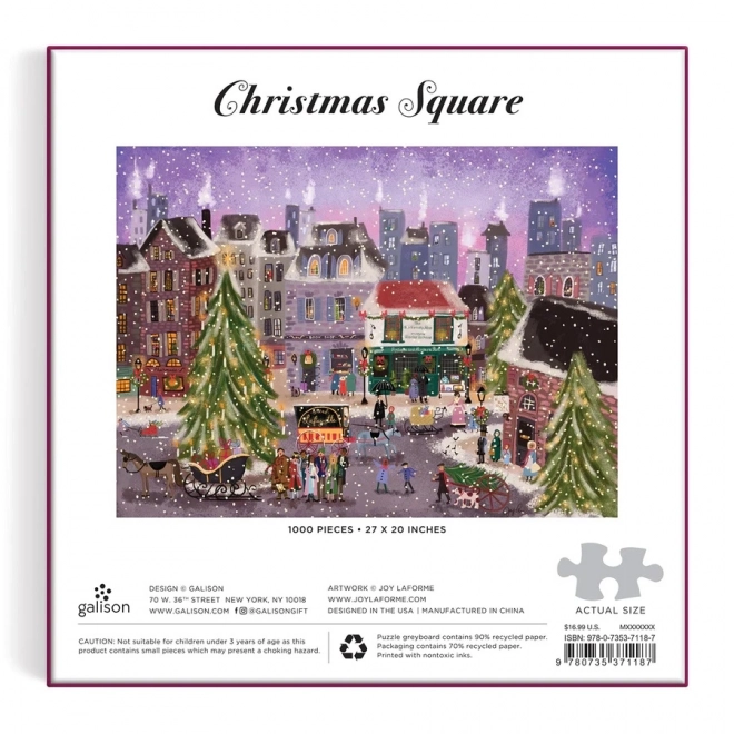 Christmas Village Puzzle 1000 Pieces