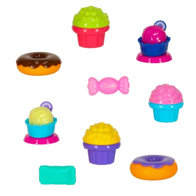 Cesto da picnic con dessert