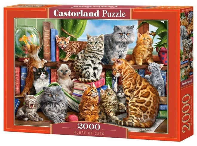 Cat House Puzzle 2000 Pieces