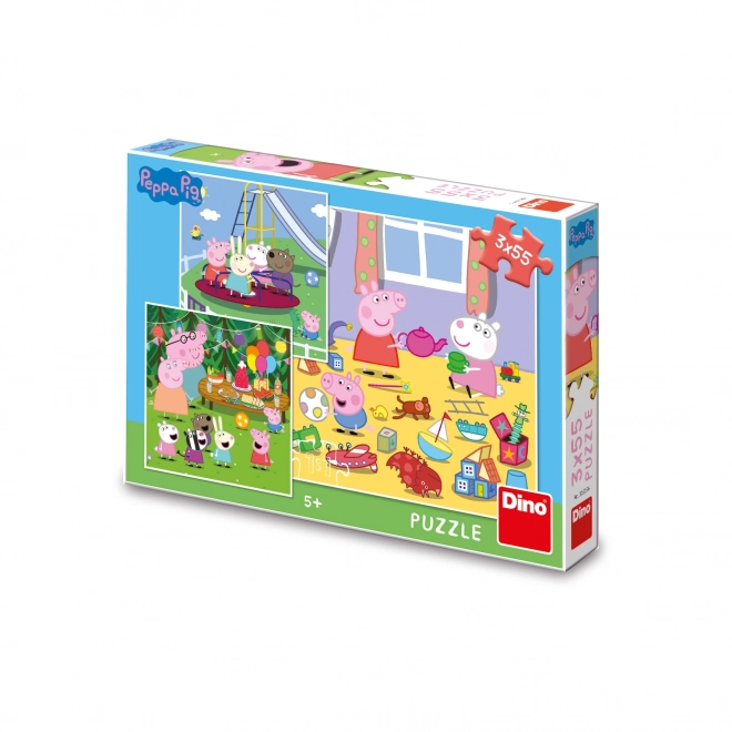 Peppa Pig Holiday Puzzle Set