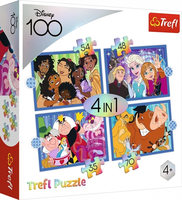 Trefl Disney Jigsaw Puzzles Celebrating 100 Years