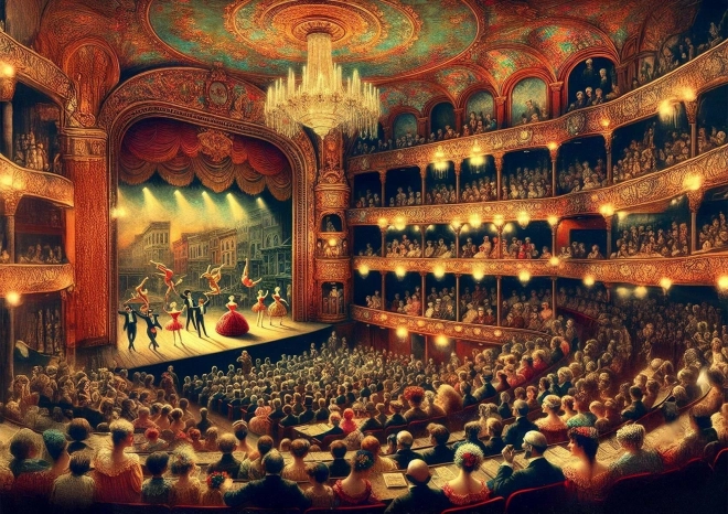 Theater Scene Puzzle 1000 Pieces