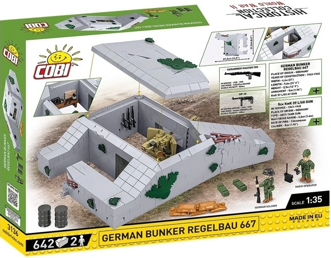 Bunkr Regelbau 667 iz KOBI kock