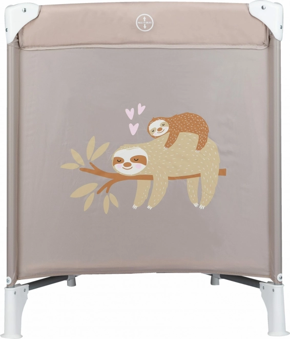 Travel Crib Love Sloth Beige