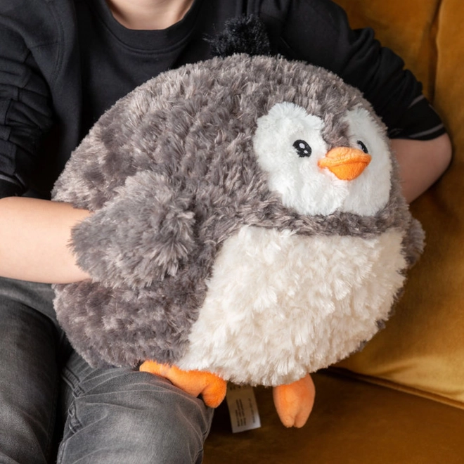 Cozy Noxxiez Penguin Warm Plush Pillow 3-in-1