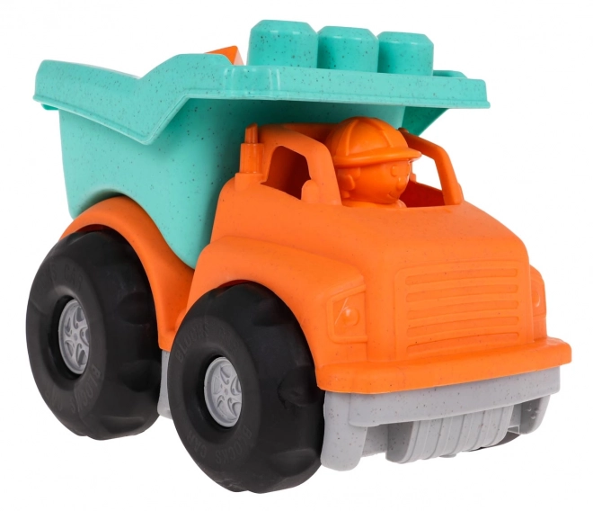 Eco-friendly Dump Truck with Blocks