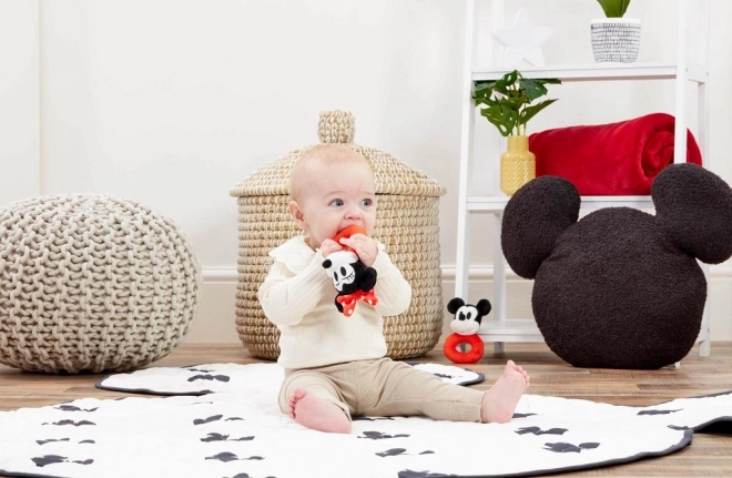 Plush Baby Rattle Minnie Mouse