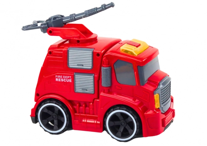 Fire Truck with Water Cannon and Lights