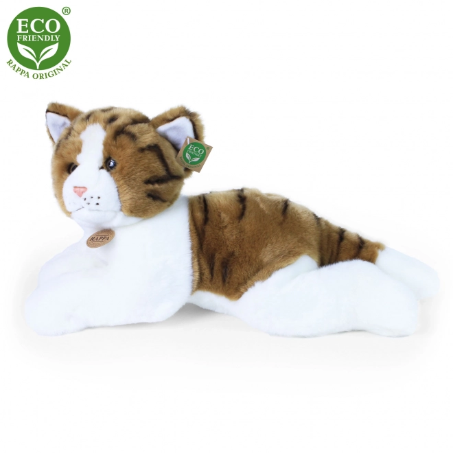 Plush Lying Cat 50 cm Eco-Friendly