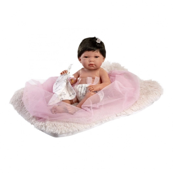 Realistic Newborn Baby Doll with Vinyl Body - 40 cm