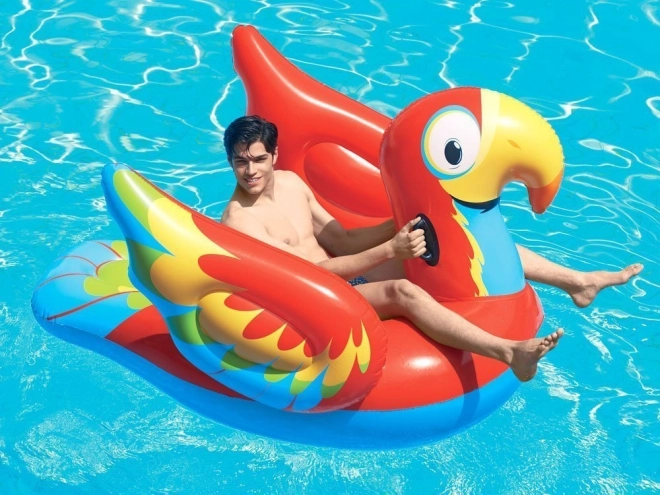 Inflatable Parrot Pool Mattress