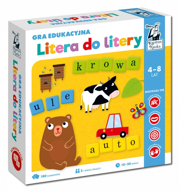 Educational Game Letter to Letter for Kids