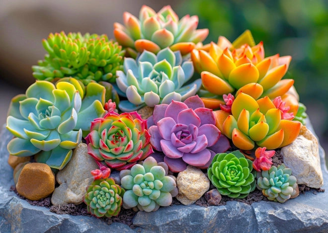 Puzzle Succulentes 1000 pièces